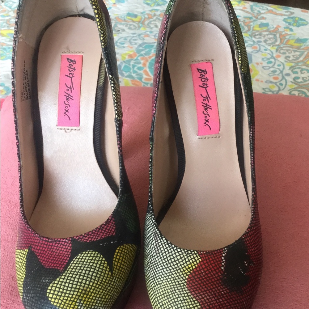 Betsey Johnson Multicolor Shoes